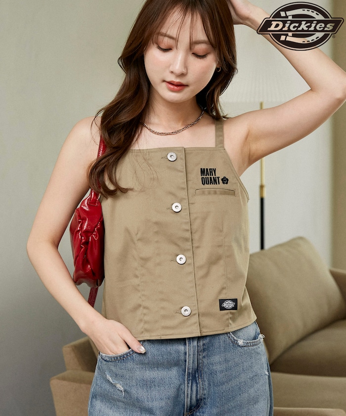 【4月3日 10:00販売開始】<セットアップ対応>キャミソール ビスチェ ベスト　限定展開