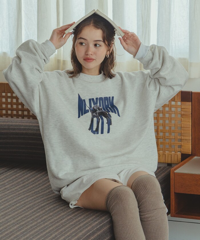 PUBLUX/”NEW YORK DOG”アニマルプリントスウェット 限定展開｜Daytona Park(FREAK'S STORE公式通販)