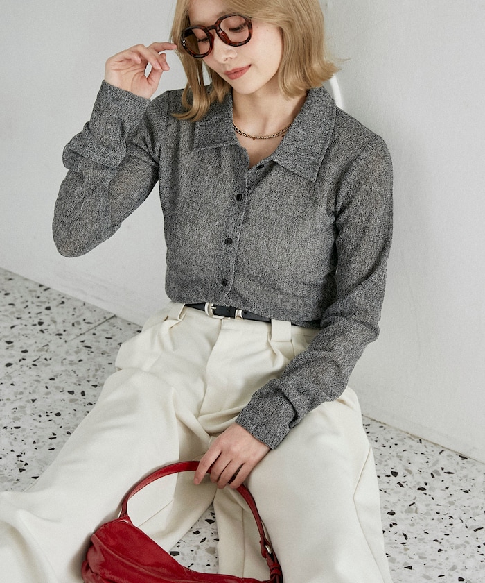 H156　FREE　※グレー着用