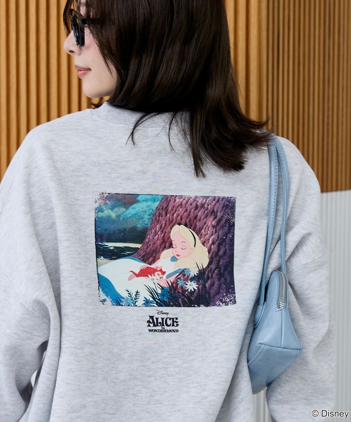 ふしぎの国アリス/Alice/アリス/ バックプリントスウェット　限定展開