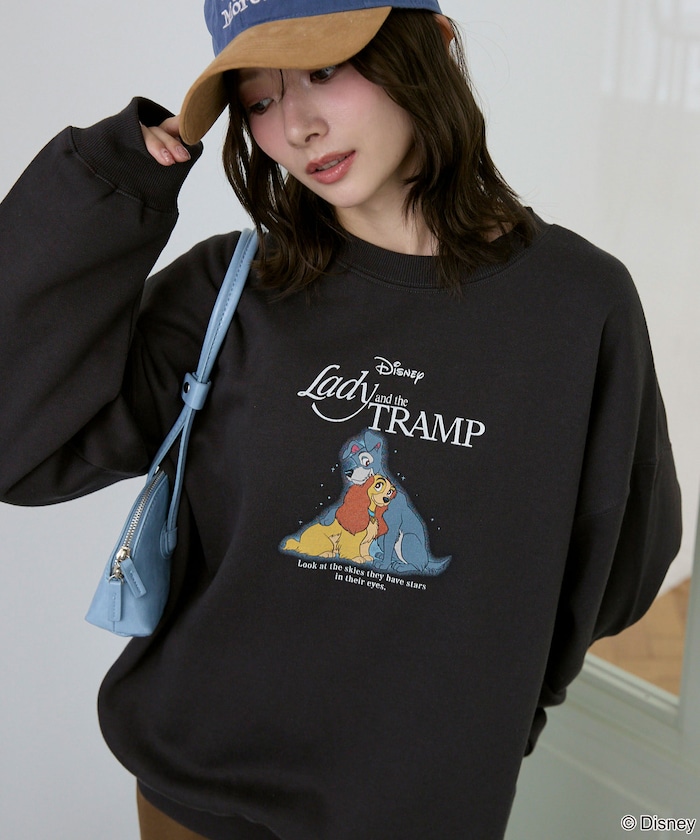 わんわん物語/Lady/Trump/レディ/トランプ/ プリントスウェット　限定展開