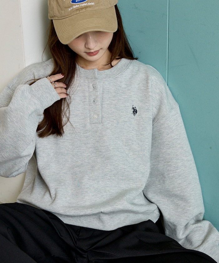 別注 ヘンリーネック スウェット　限定展開