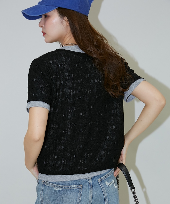 ブラック：ブラック×グレー