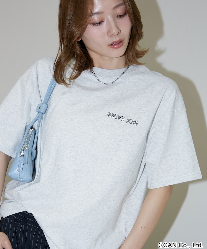 BETTYS BLUE バックプリント Tシャツ　限定展開