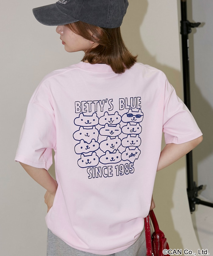 BETTYS BLUE バックプリント Tシャツ　限定展開