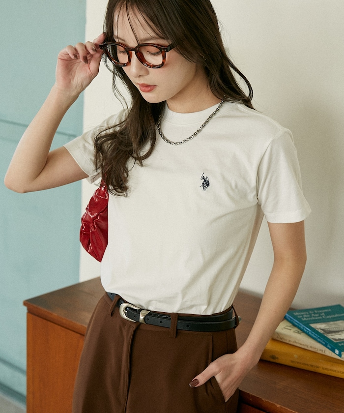 ＜接触冷感・吸水速乾＞別注 クルーネック Tシャツ　限定展開