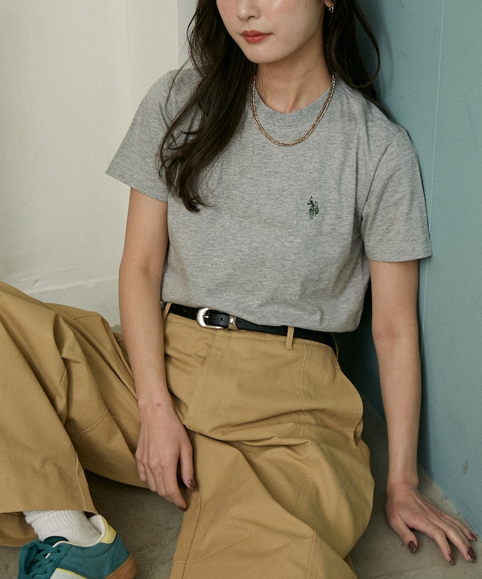 ＜接触冷感・吸水速乾＞別注 クルーネック Tシャツ　限定展開