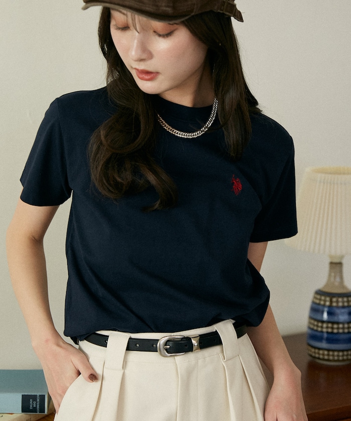 ＜接触冷感・吸水速乾＞別注 クルーネック Tシャツ　限定展開