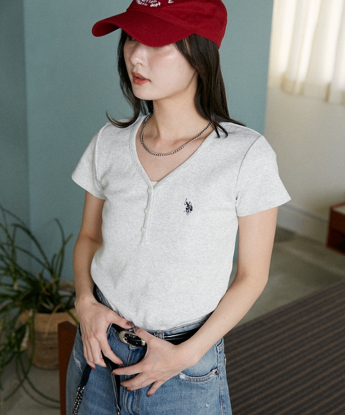 別注 ヘンリーネック Tシャツ　限定展開