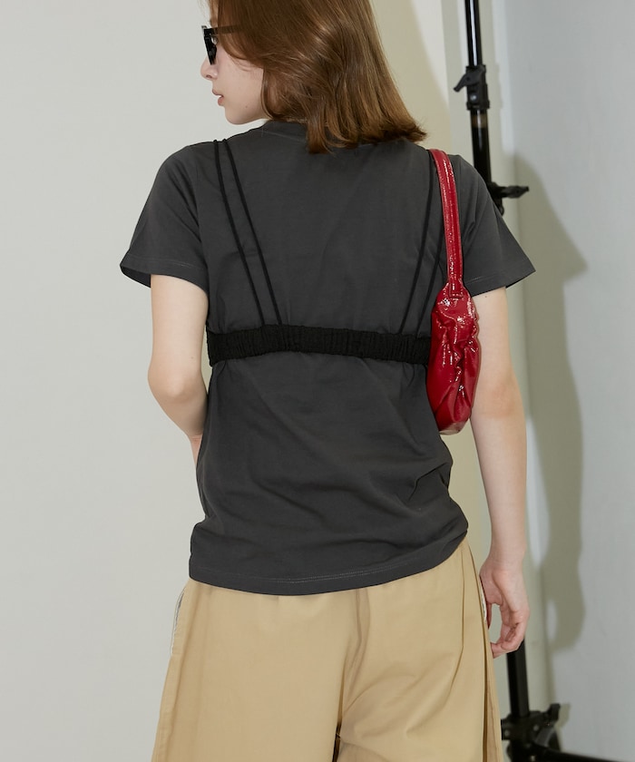 チャコールグレー：チャコールグレー×ブラック