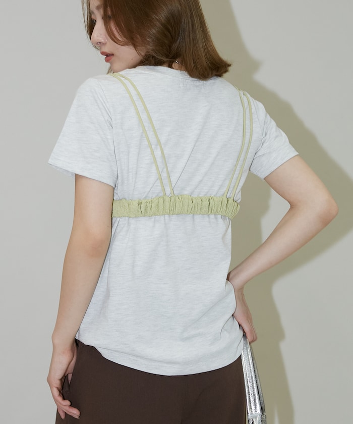 グレー：グレー×ライトグリーン