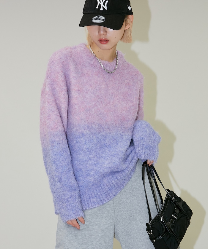 グラデーション ニット　限定展開