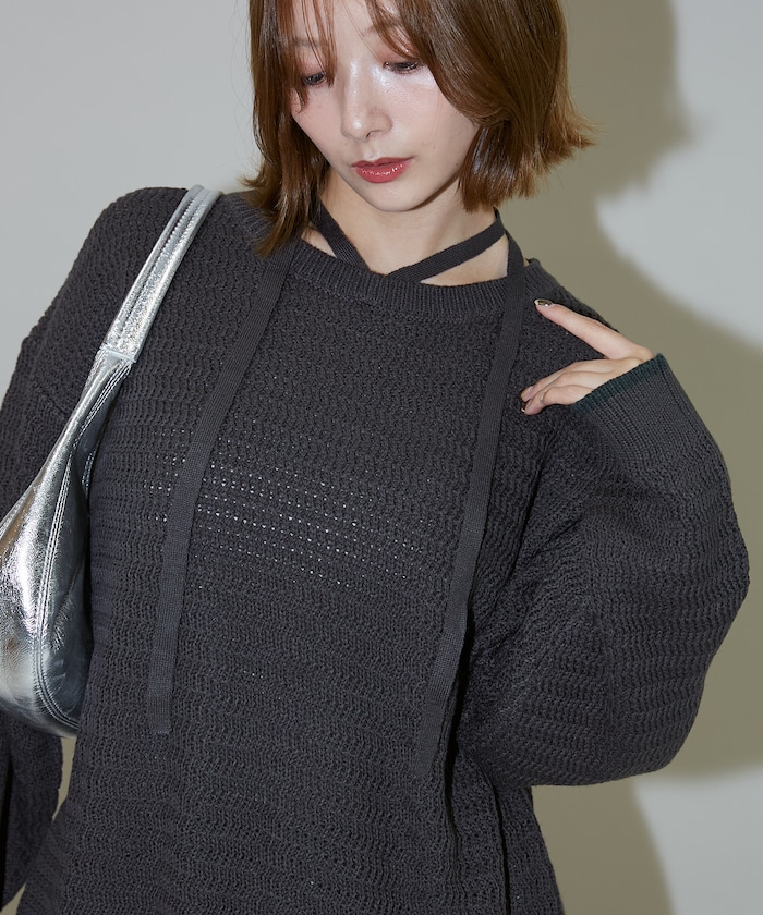 チョーカーニット　限定展開