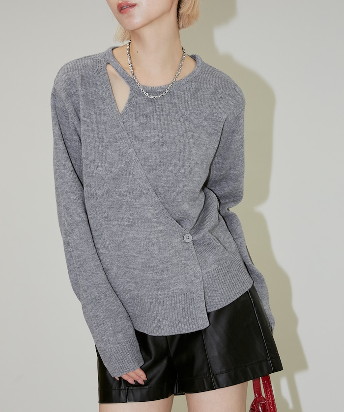 カシュクールニット　限定展開