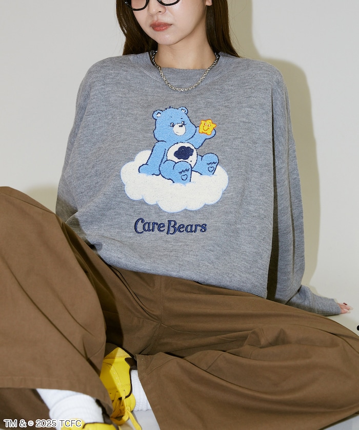 CareBears(TM)/ケアベア(TM) クルーネック ジャガードニット　限定展開