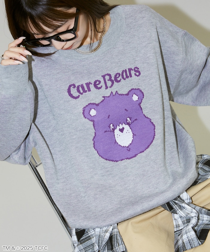 CareBears(TM)/ケアベア(TM) フェイス ジャガードニット　限定展開