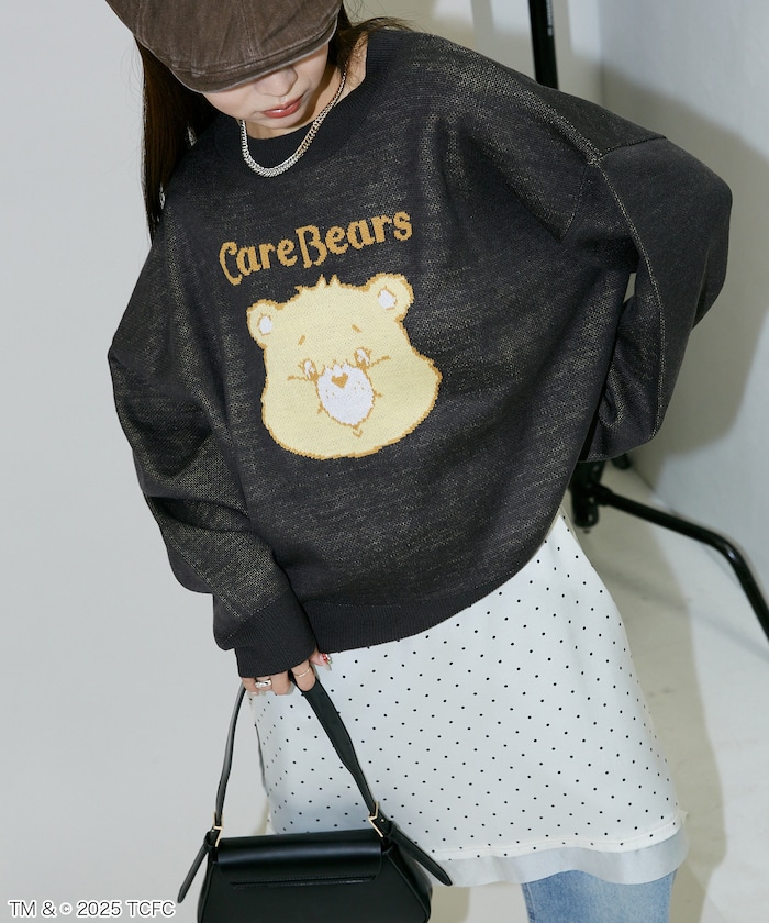 CareBears(TM)/ケアベア(TM) フェイス ジャガードニット　限定展開