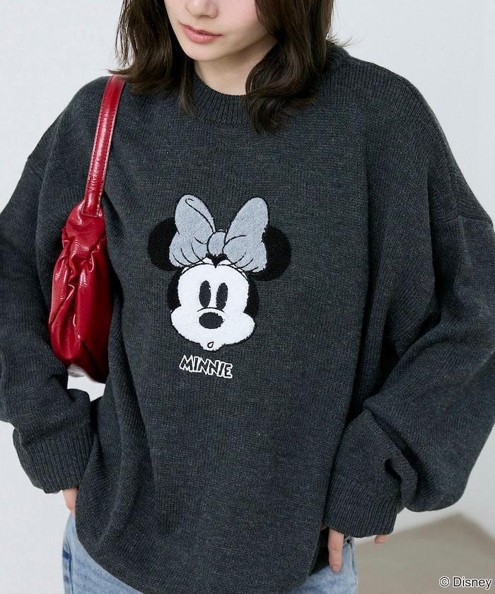Minnie Mouse/ミニーマウス/相良刺繍ニット　限定展開