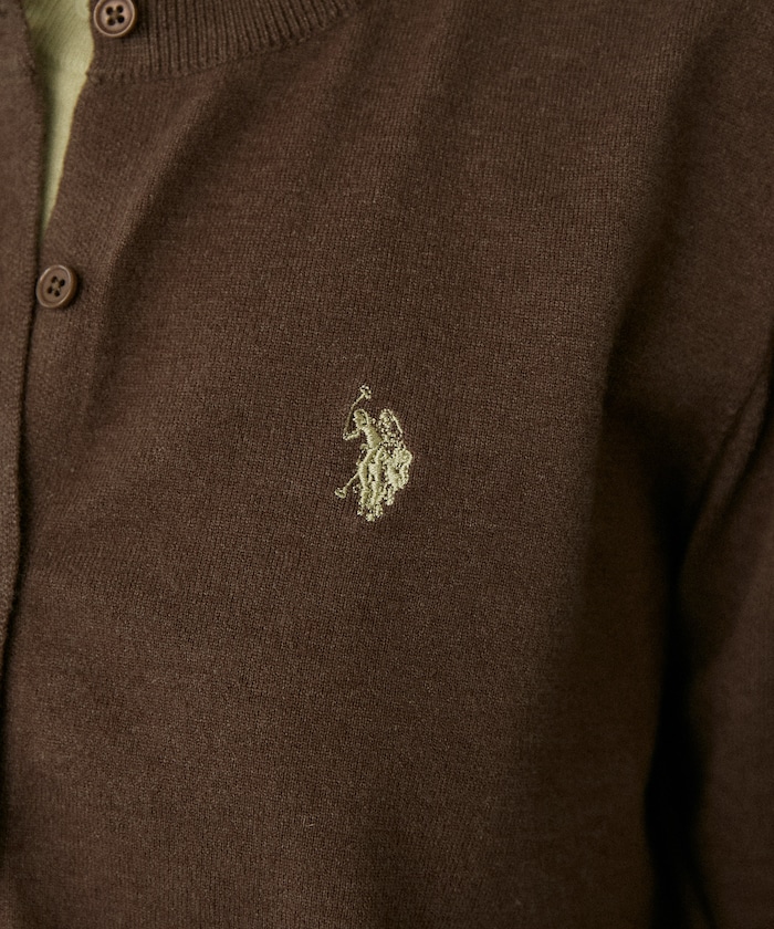 U.S. POLO ASSN./フェイクレイヤード カーディガン 限定展開｜Daytona