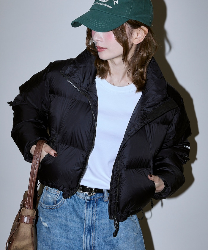HIGHNECK DETACHABLE SHORT VOLUME DOWN JACKET/ハイネック デタッチャブル ショート ボリューム ダウン ジャケット　限定展開