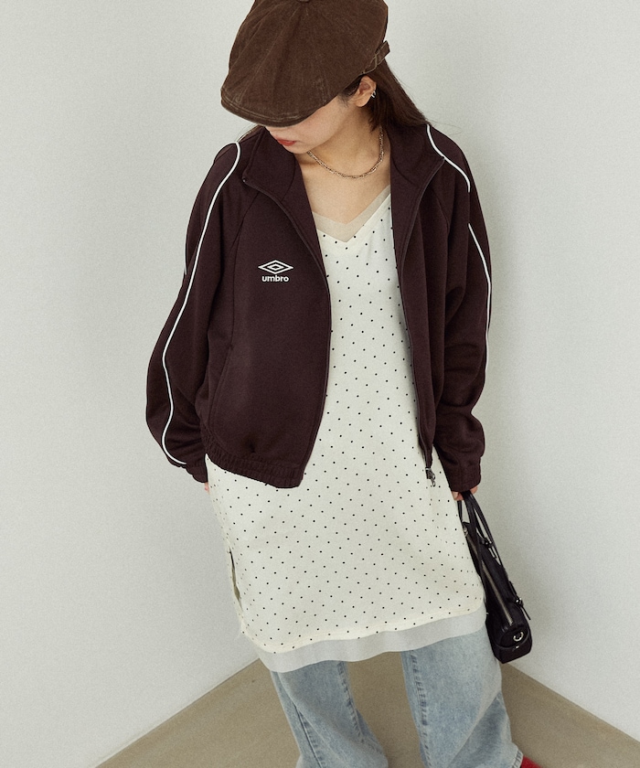 UMBRO/パイピング ジャージー トラックジャケット 限定展開