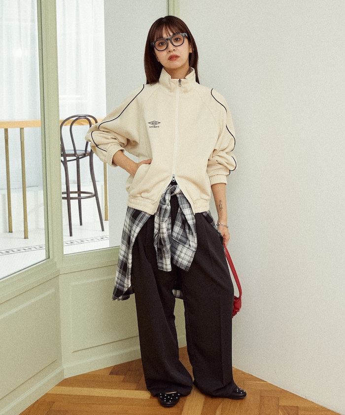 UMBRO × PUBLUX/アンブロ パイピングジャージー トラックジャケット UMBRO（アンブロ）の「UMBRO × PUBLUX/アンブロ パイピング