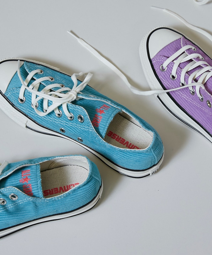 ALL STAR AGED WASHED CORDUROY OX[23.0~25.0cmサイズ展開]　限定展開