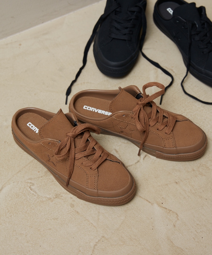 ONE STAR SUEDE MULE[23.0~25.0cmサイズ展開]　限定展開