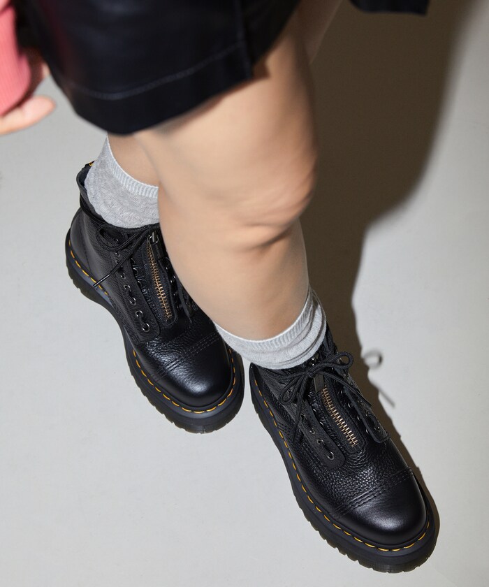 Dr.Martens/SINCLAIR ジャングル ブーツ/フロントジップ 