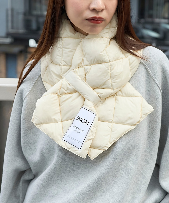 CITY DOWN SCARF/シティ ダウン スカーフ　限定展開
