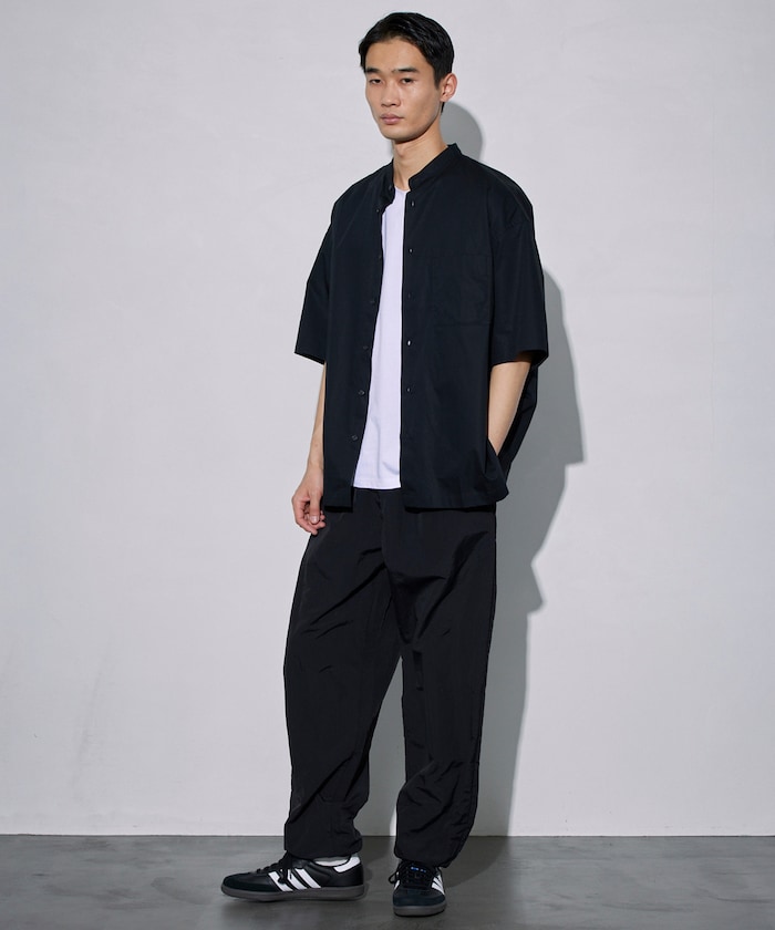 モードストリートコーデC-boy Style【No.43】開襟シャツ ノームコア 2025年】ノームコアファッションが再熱！着こなしポイント