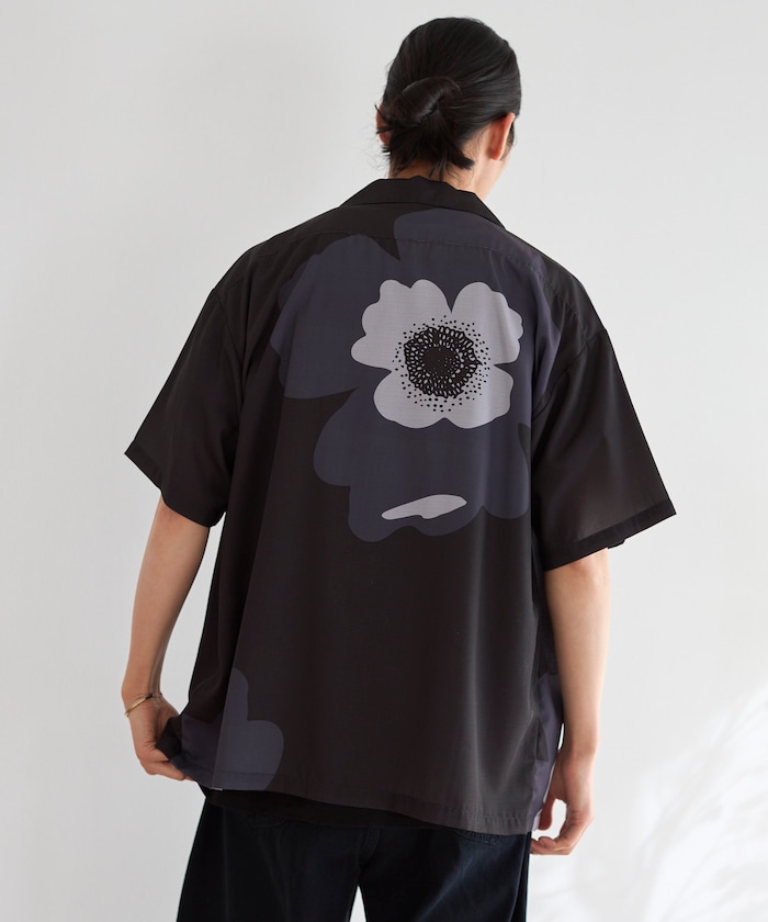 チャコール：FLOWERBLK