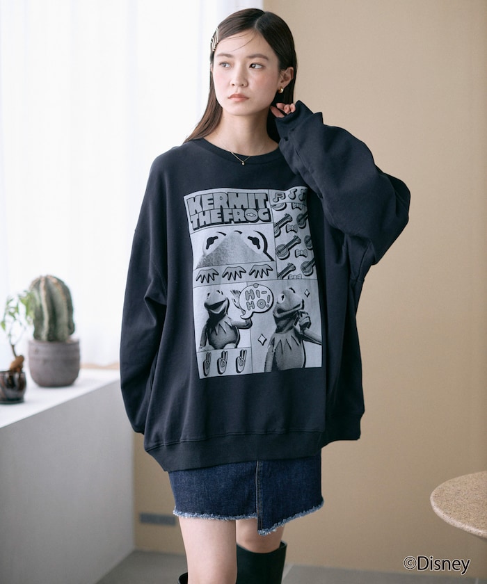 ［The Muppets / ザ・マペッツ］ MAPPETS COMIC CREWNECK SWEAT