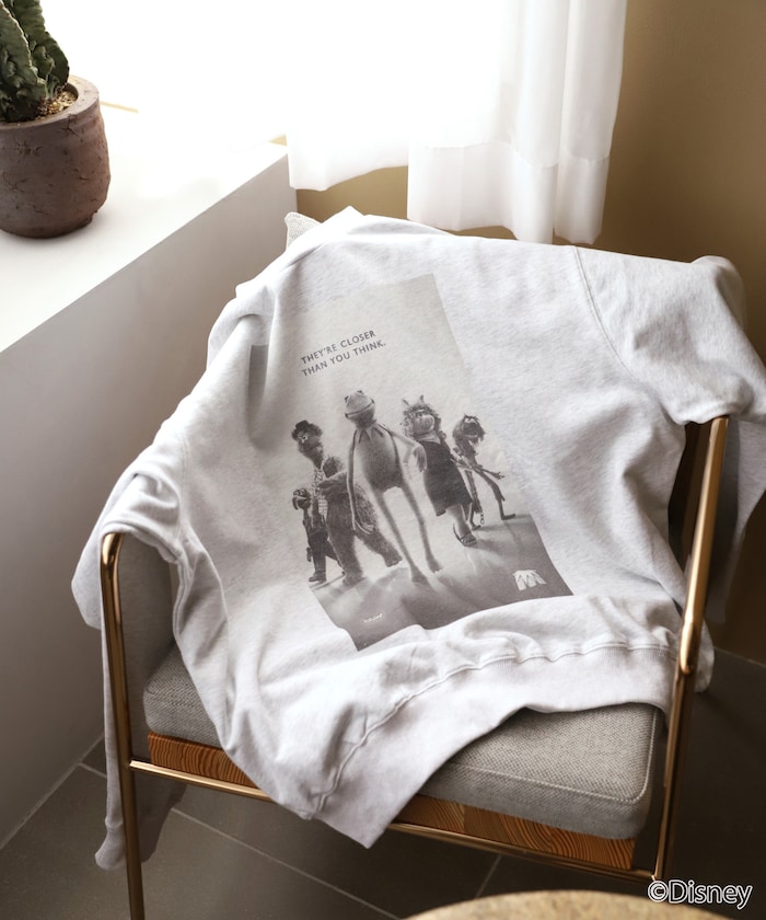［The Muppets / ザ・マペッツ］ MAPPETS HERO CREWNECK SWEAT