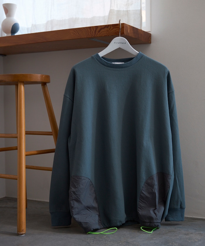 サイドポケット スピンドル テック サーマル クルー