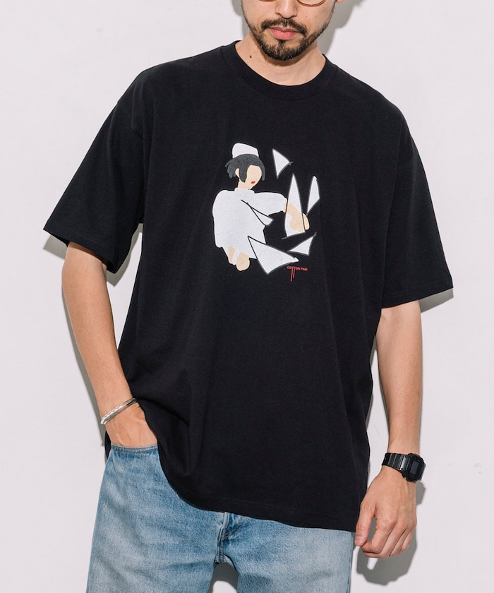 本能 フロントプリントTシャツ / CP25SS-FH001