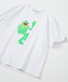 COTTON PAN/別注 リラックスフィット プリント クルーネック Tシャツ 