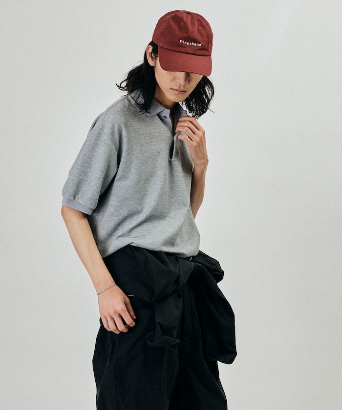 ワンポイント刺繍 カノコ ポロシャツ