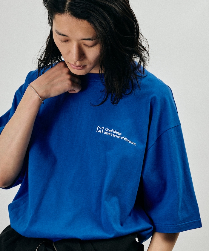 MA ベーシック ロゴ 刺繍 ショートスリーブ Tシャツ