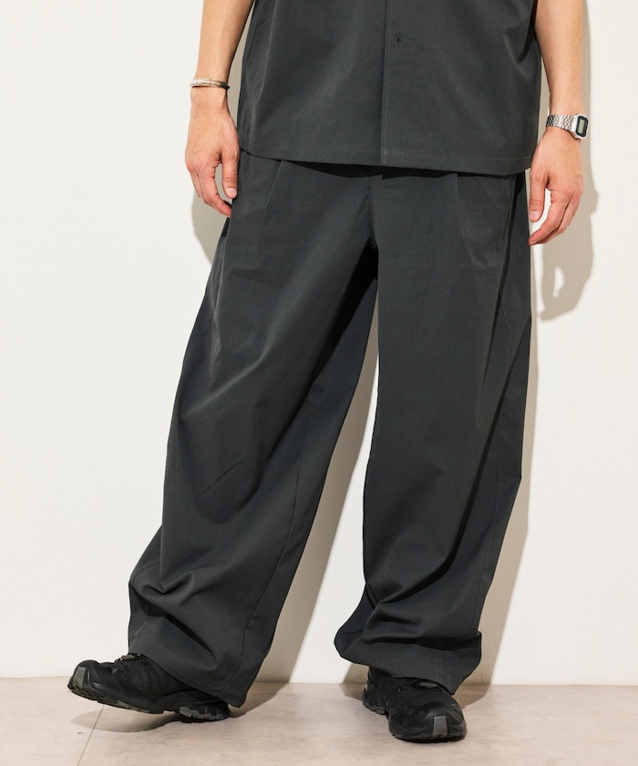 スピンドル ドライ フロー カーブパンツ / セットアップ対応