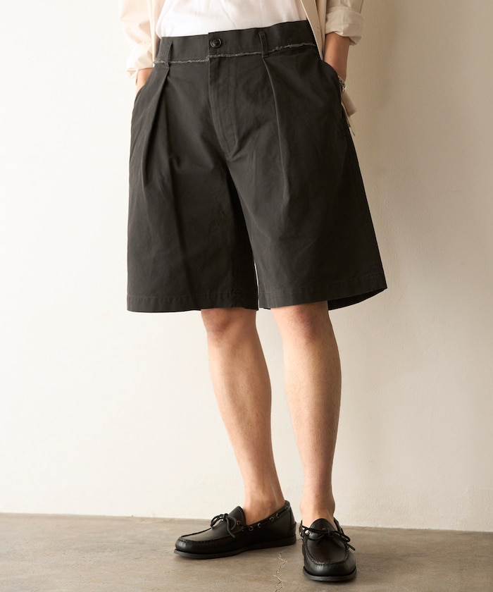チノ バミューダ ショーツ / コットン チノ パンツ