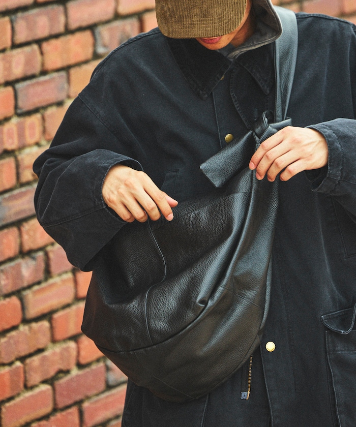 ブラックレザーショルダーバッググラッドハンド 楽天市場】GLAD HAND × HERITAGE グラッドハンド LEATHER