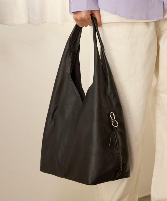 Big Leather Marche Bag / ビッグ レザー マルシェバッグ / 牛革