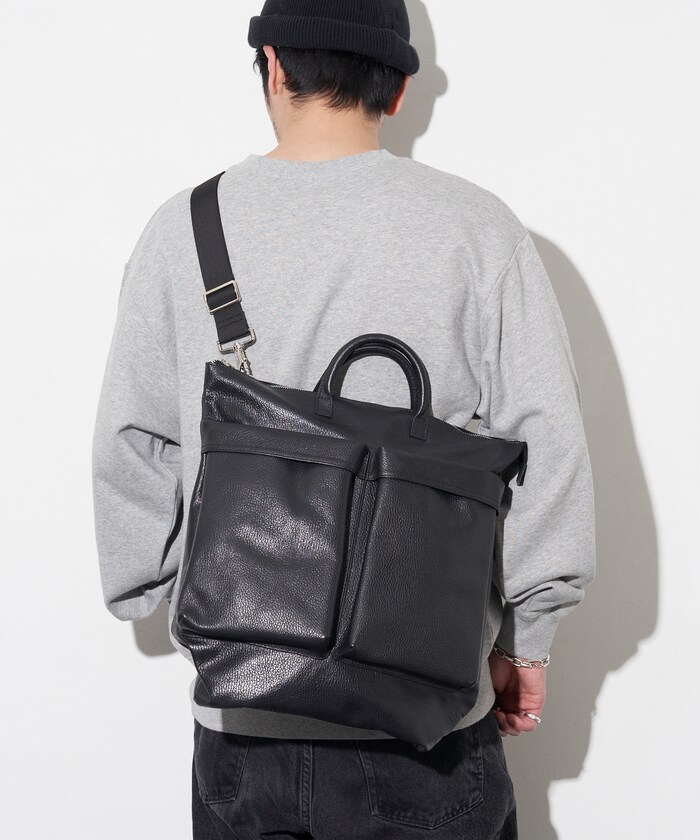 Firsthand/Leather Helmet Bag / レザーヘルメットバッグ｜Daytona Park(FREAK'S STORE公式通販)