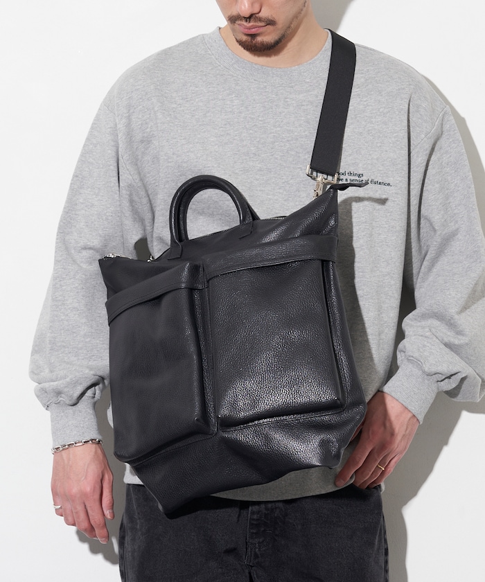 Firsthand/Leather Helmet Bag / レザーヘルメットバッグ｜Daytona Park(FREAK'S STORE公式通販)