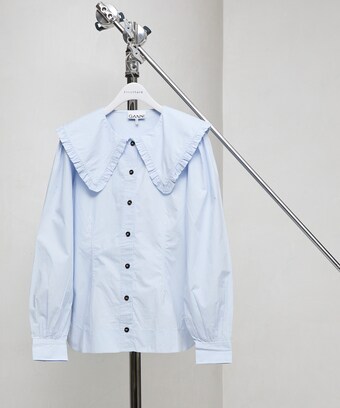 最終値下げ】GANNI ガニー 23SS スパンコール ビスチェ ブルー（GANNI 