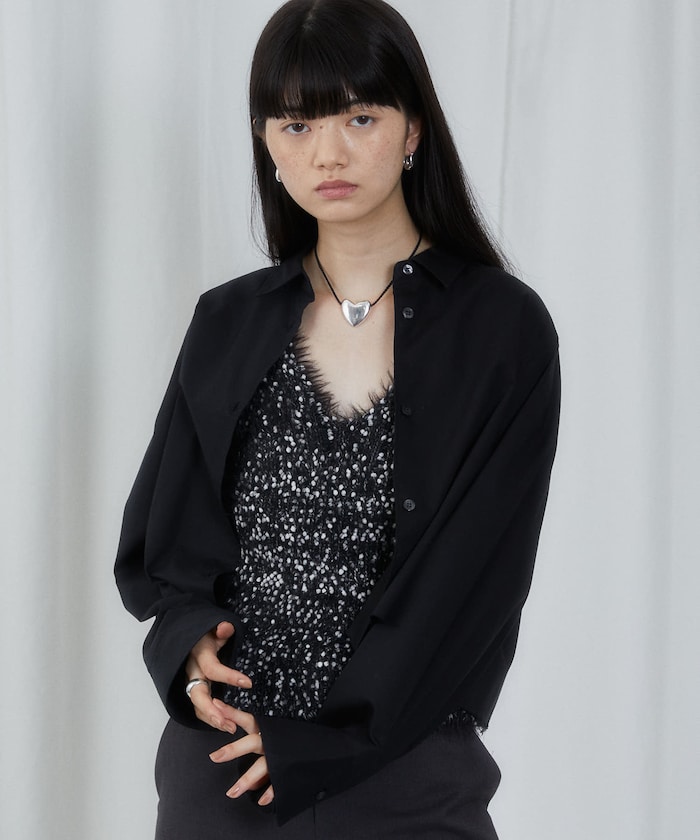 SHT FH クロップシャツ / レギュラーカラーシャツ