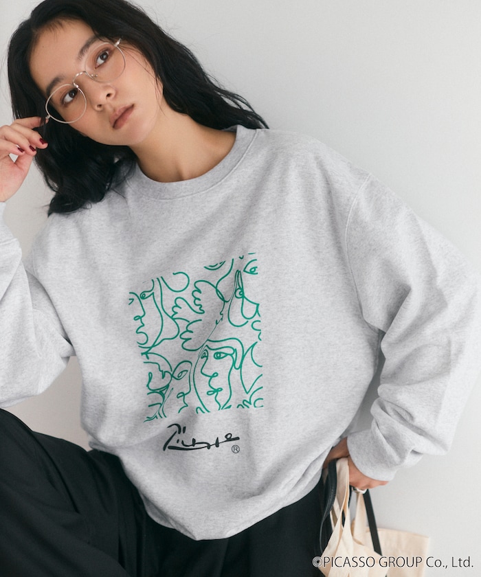PICASSO INSPIRED LINE ART SWEAT