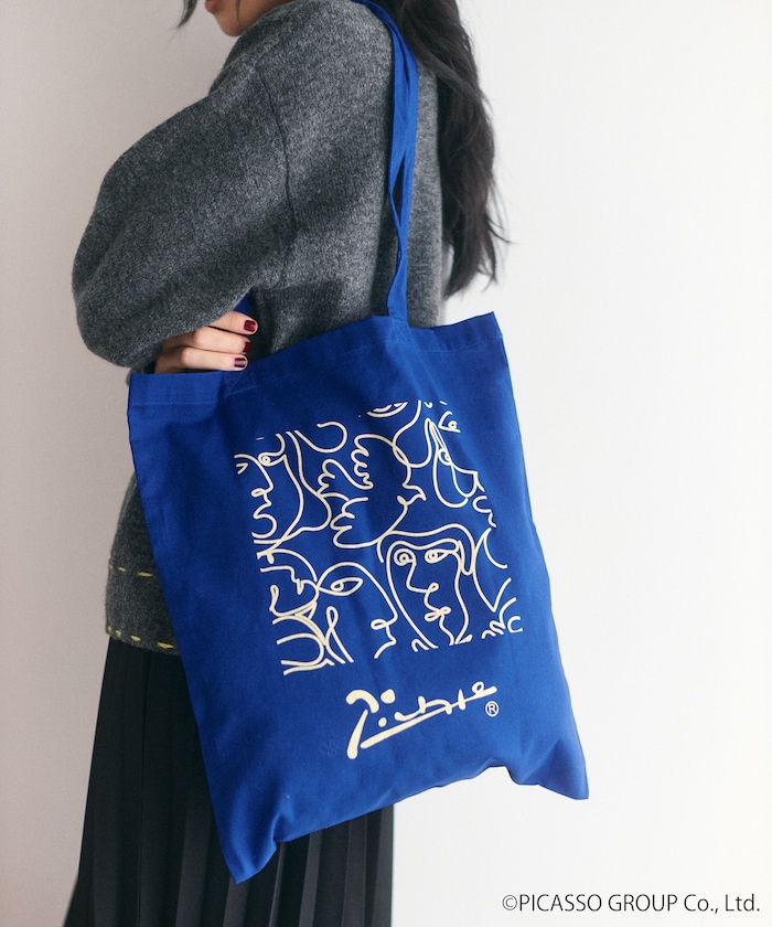PICASSO INSPIRED LINE ART TOTE