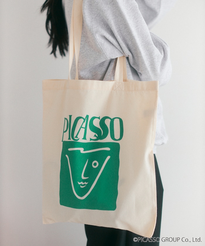 PICASSO INSPIRED FACE ART TOTE